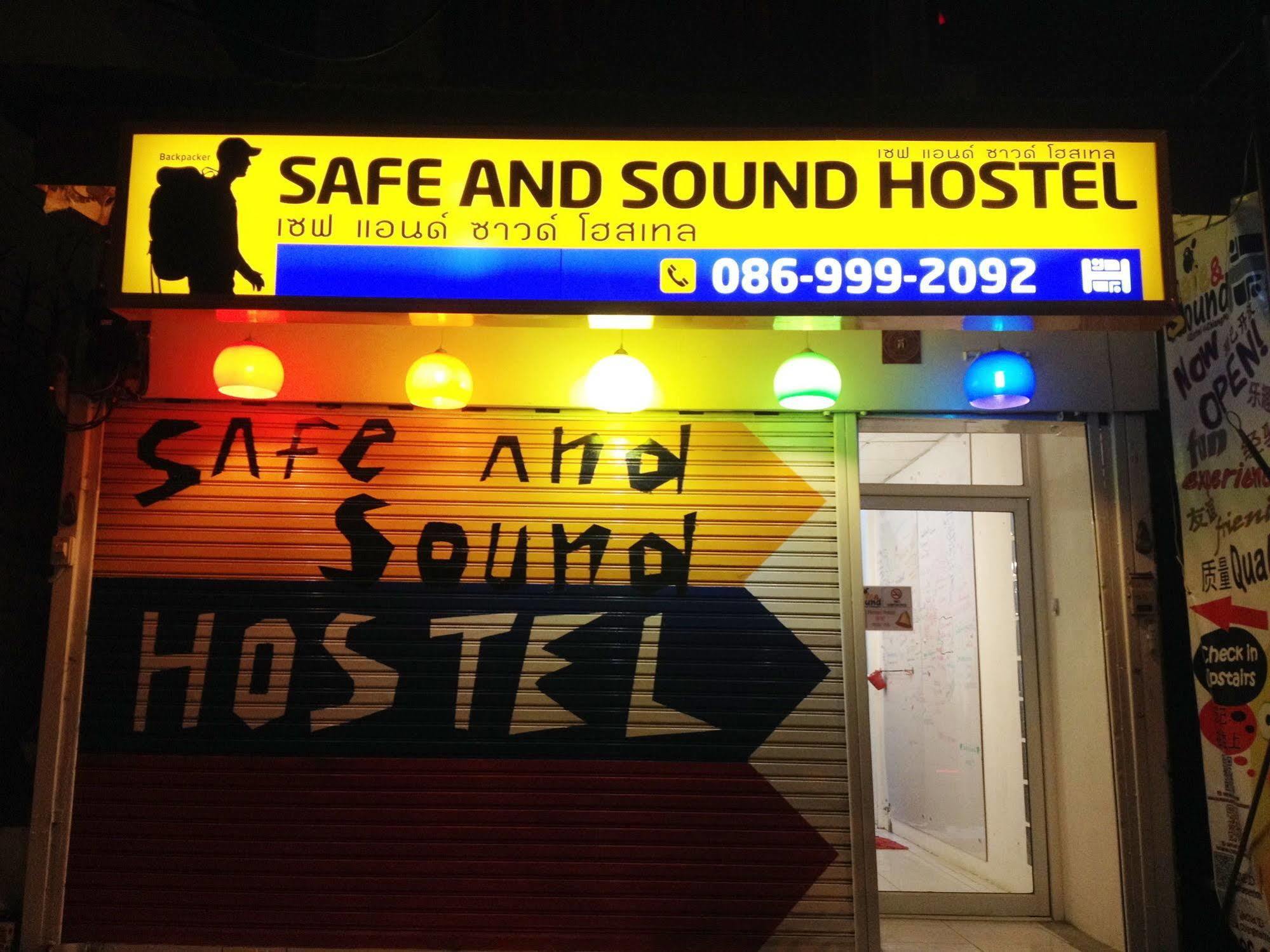 Safe And Sound Hostel Чиангмай Экстерьер фото
