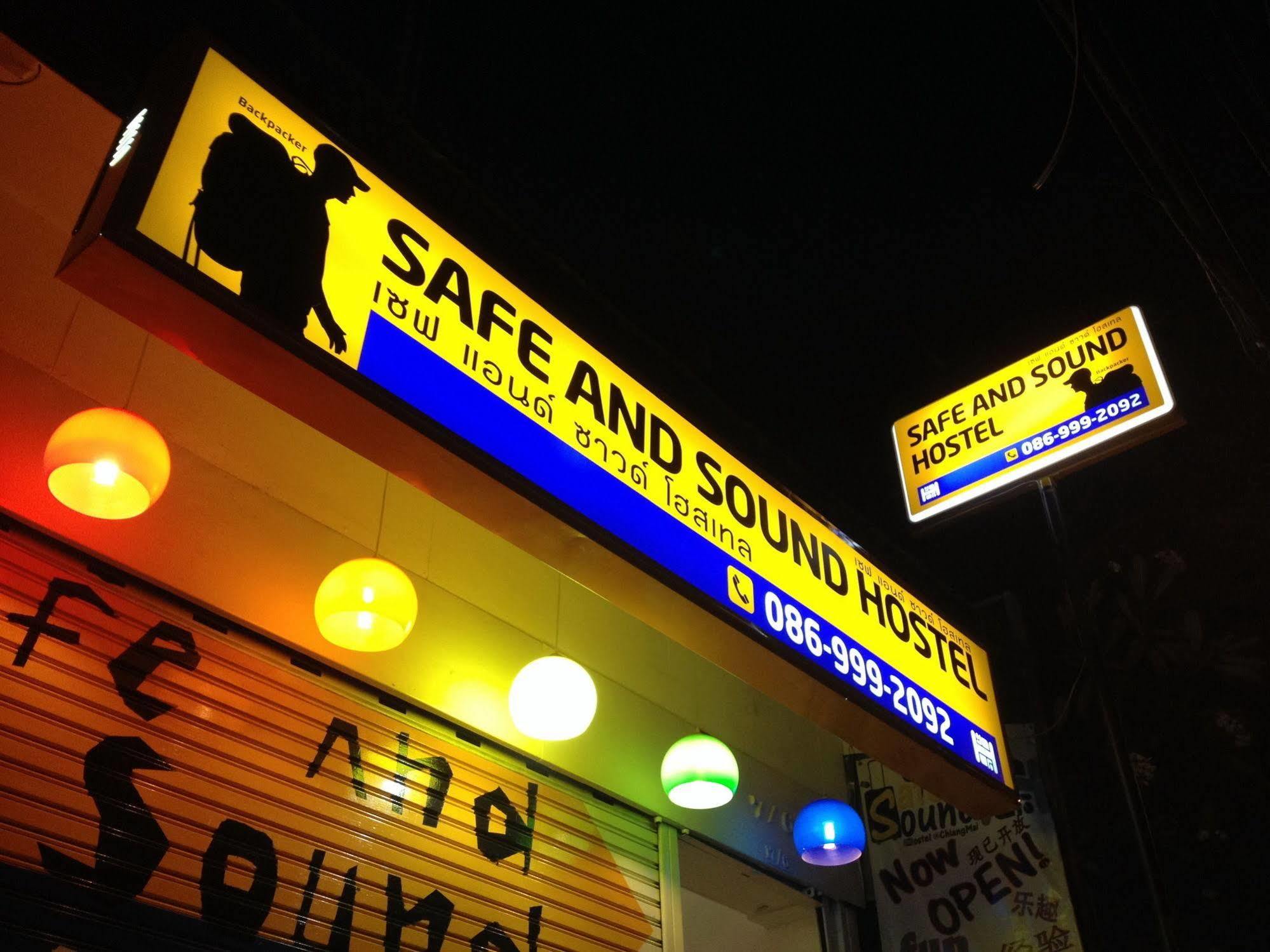 Safe And Sound Hostel Чиангмай Экстерьер фото
