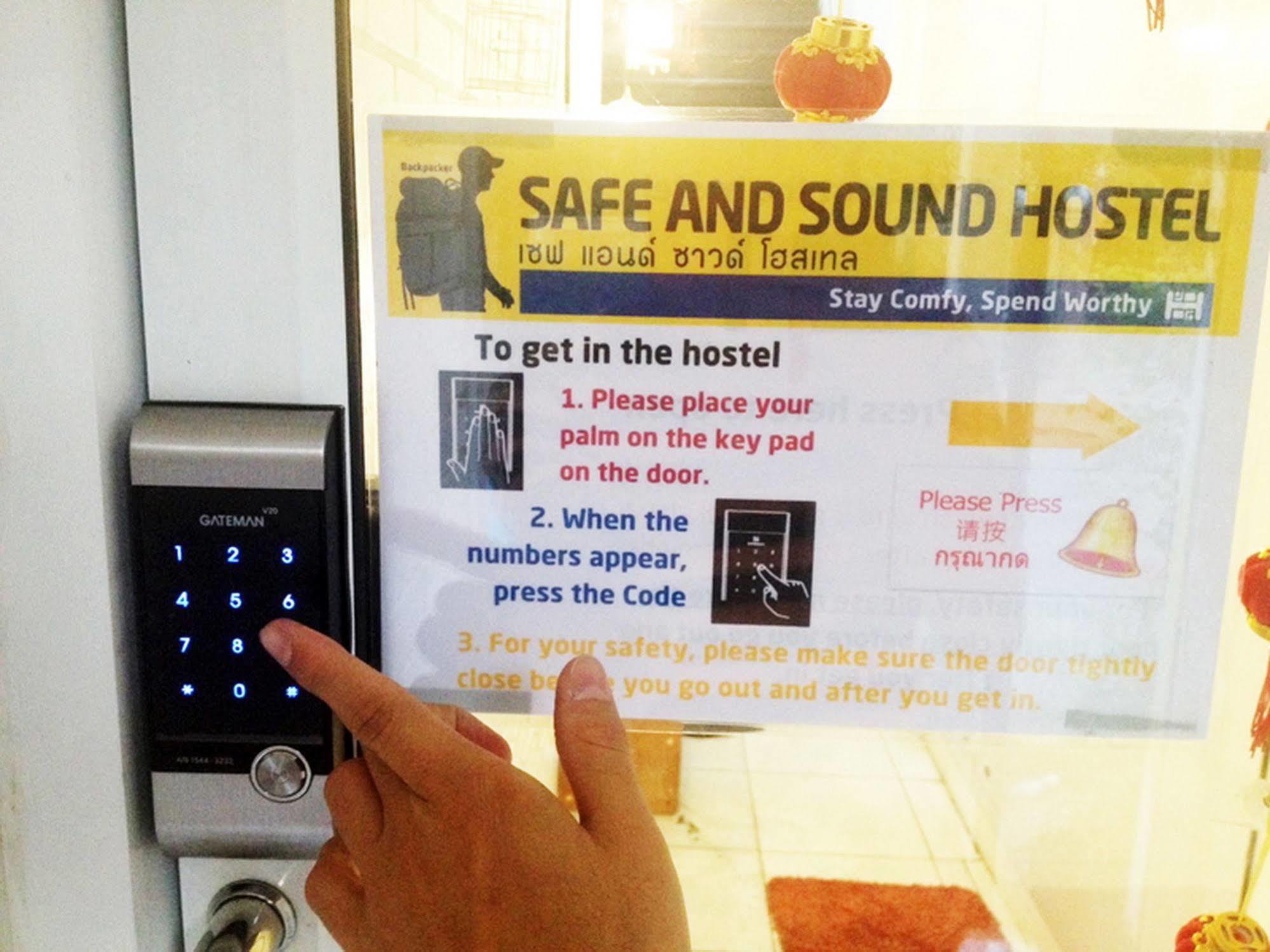 Safe And Sound Hostel Чиангмай Экстерьер фото